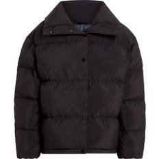 Calvin Klein Dame Overtøj Calvin Klein Relaxed Down Puffer Jacket Black