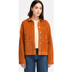 Cord Jacken Timberland Kempshire Corduroy Chore Jacket Orange Frau