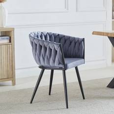 B&Q Kitchen Chairs B&Q Set Of 2 Baiano Fabric Dining Grey Kitchen Chair 2pcs
