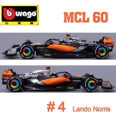 1:43 Model Kit Maxpower 2023 MCL60-4 1:43 Mclaren MCL60 2023 F1Model Cars #4 Lando Norris #81 Oscar Piastri