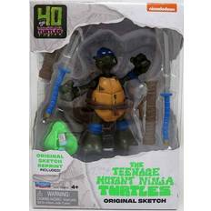 Ninjas Action Figures Playmates Toys Teenage Mutant Ninja Turtles TMNT: Original Sketch Action Figure: Leonardo