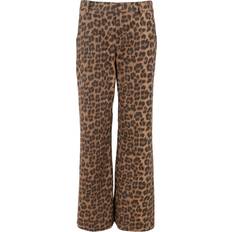 Black Colour Tøj Black Colour Bukser Abbie Leopard