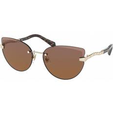 Bvlgari Solglasögon Bvlgari Bulgari Woman BV6172B Outlet Sunglasses - Metal Gold/Orange