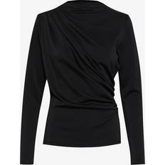 Ull Blusar på rea My Essential Wardrobe Topp HelleMW Blouse Svart