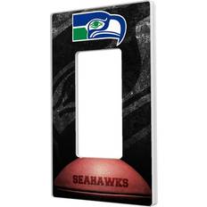 Keyscaper Seattle Seahawks Legendary Design Single Rocker Lightswitch Plate