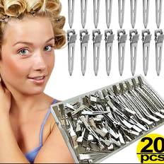 Shein 5.5cm 1/5/20/40pcs Hair Root Fluffy Clips Styling Salon Professional Salon Metal Hair Clip Hairpin Clamps DIY Tools Hair Accessories