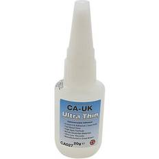 Wood Glue Charnwood Ultra Thin Cyanoacrylate Instant Adhesive Wicking Bond 20 g - Clear