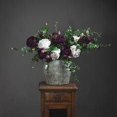 Ivy Bronx Aged Ceramic - Stone 30cm H x 29cm W x 29cm D Vase