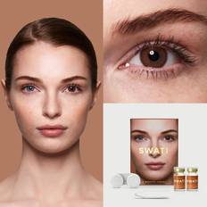 Swati Brown Coloured Contact Lenses 6-Months 1 Pair