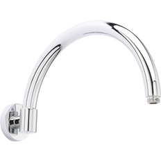 Nuie Arm06 Chrome Curved Wall Mounted Shower Arm 315 mm
