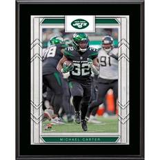 Sports Fan Products Fanatics Authentic Michael Carter New York Jets Framed 10.5" x 13" Sublimated Player Plaque