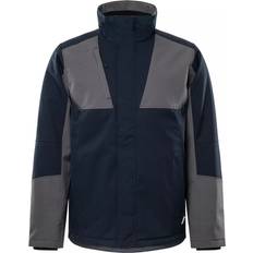 Arbejdstøj & Udstyr Fristads Softshell Vinterjakke 4931 - Mørk Marine/Grå