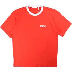 Helmut Lang Lifeguard Tee Fiery Red, Male, Tøj, kort ærme, Rød