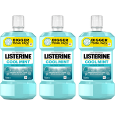 Listerine Dental Care Listerine Mouthwash Cool Mint 750 ml 3-pack