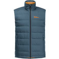 Herr - Natur Västar Jack Wolfskin Herr Ather Down Vest dunväst, midnight sky