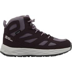 Viola Scarpe da passeggio Jack Wolfskin Woodland Texapore MID Wanderschuh, Boysenberry