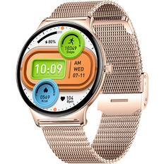Goplushtoy Smart Watch Bluetooth Call Heart Rate Blood Pressure Oxygen Health Monitor For iPhone Android