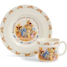 Royal Doulton Bunnykins Christening Plate and Mug Set