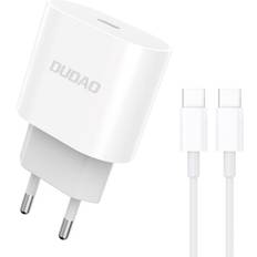 Dudao A8SEU-1m Adapter 1xUSB-C 20W