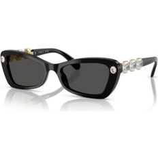 Swarovski SK6033 100187 Solglasögon Acetat - Svart