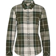 Barbour Dame Skjorter Barbour W Bredon Check Shirt Ancient Loden Tartan