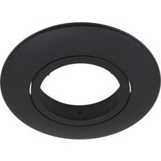 Nordtronic Front til Uni Quick Install G2 Mattsvart Rund Insida