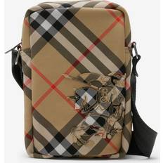 Burberry Handtaschen Burberry Burberry-Check Smartphone Holder Accessori Hi Tech Beige-Uomo OS