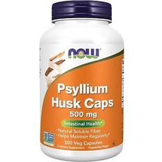 Husk kapsler NOW Psyllium Husk 500mg 500 stk