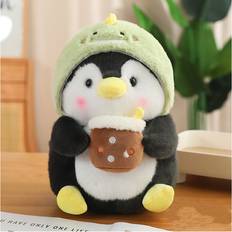 Toys Veishet Dinosaur 30cm/11.81in Unicorn Plush Penguin Toy Doll Stuffed Animal Rabbit Bread Hat Cartoon Gifts
