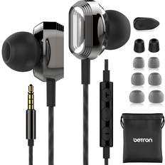 Betron Headphones Betron Earphones Wired Headphones With Microphone
