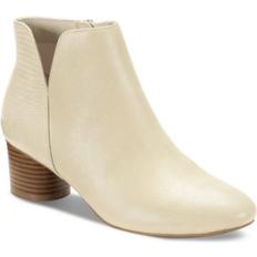 Macy's Style & Co Women's Aislaa Block Heel Ankle Booties, Created for Ecru 8.5M