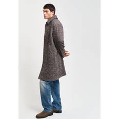 3XL - Herre Kåper & Frakker Gant Wool Coat Deep Brown