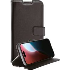 Vivanco Mobiltilbehør Vivanco iPhone 16 Pro Classic Wallet Flip Cover m. Pung Sort