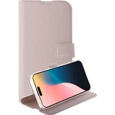 Vivanco iPhone 16 Classic Konstläder Plånboksfodral Greige