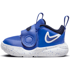 Textile Basketball Shoes Nike Team Hustle D 11 TDV - Hyper Royal/Obsidian/White/White