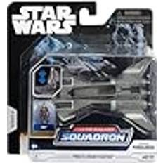 Star Wars Micro Galaxy Squadron SWJ0145 Snubfighter der Piraten, offizielles 7,5 cm Fahrzeug mit Figur