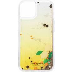 Kate Spade Lemon Drop Liquid Glitter iPhone 14 YELLOW *