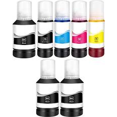 Printerinks EcoTank ET-7700 Printer Ink Cartridges +2 EXTRA Epson 105BK Multipack