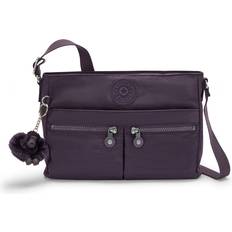 Kipling Crossbody Bags Kipling New Angie 4.5l Crossbody Lila Mann