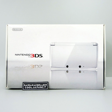 Nintendo 3ds portable video game console ice white japan 5.3in