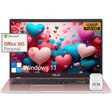 ASUS Pink Laptops ASUS Vivobook Go 15 N6000 4GB 128GB Storage