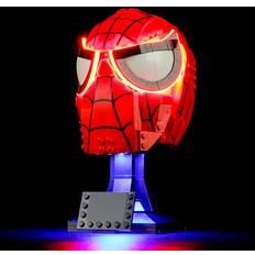 YEABRICKS LED Light for Lego-76285 Spider-Man's Mask Building Blocks Model Lego Set NOT Included