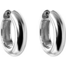 Örhängen timeless chunky hoops silver