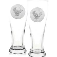 Aluminium Beer Glasses Wendell August Forge Houston Texans Two-Piece Pilsner Set Beer Glass