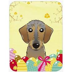 Mouse Pads Carolines Treasures BB1915MP Wirehaired Dachshund Easter Egg Hunt Mouse Pad