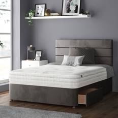 Brand Upholstered - Charcoal Double 4'6