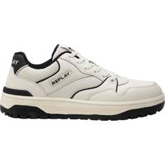 Replay Skor Replay Gemini Punch Sneakers - Off White