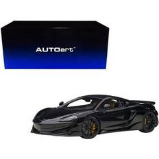 AUTOart Modellsatser AUTOart Mclaren 600LT Onyx Black and Carbon 1/18 Model Car