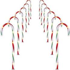 Shatchi Large Christmas Candy Cane Lights 72 cm