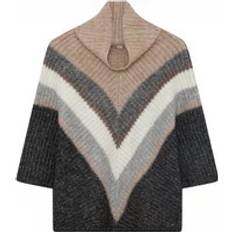 Gustav Tøj Gustav Lima roll neck cape 54429 Strik Black